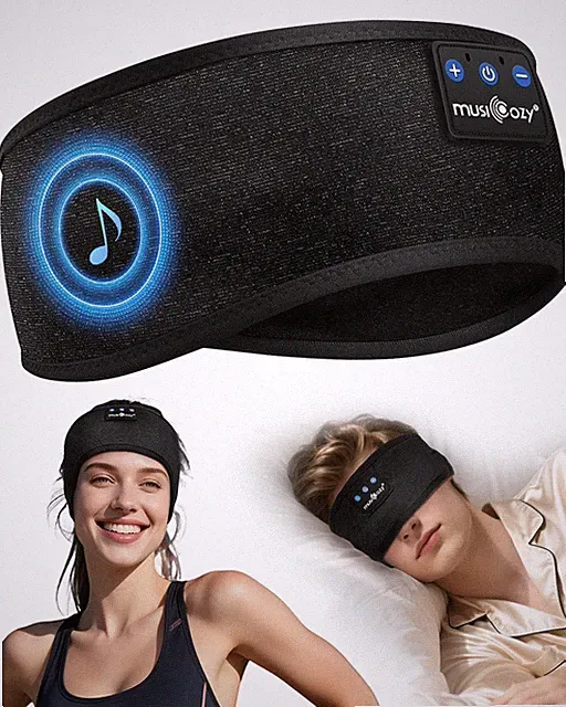 Schlafkopfhörer Bluetooth, Schlaf Kopfhörer Stirnband SchlafOhrhörer Headband...