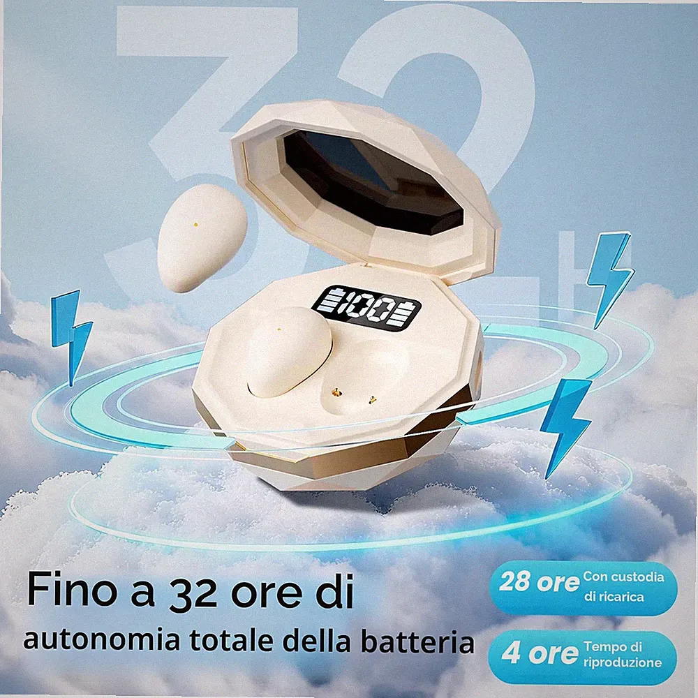 Schlafkopfhörer Mini Kabellose Kopfhörer Bluetooth 5.4 Schlafkopfhörer