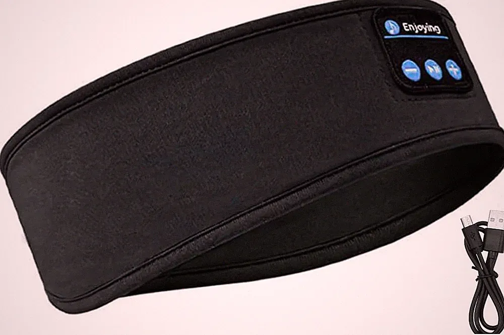 Schlafmaske Bluetooth Mit Musikwiedergabe Anrufannahme Schlafmaske Mit Kopfhörer