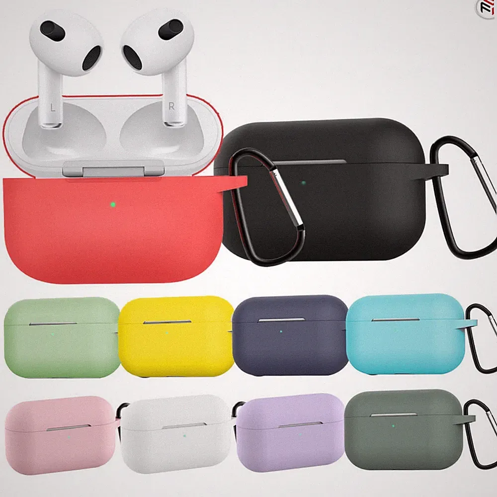 Schutzhülle AirPods 3. Generation Kopfhörer Case Hülle Abdeckung Silikon