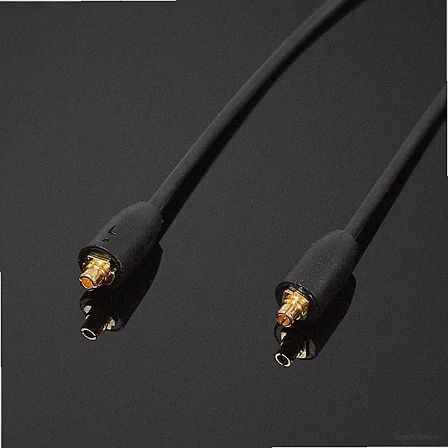 Schwarz für MMCX Ersatzkabel mit 120-adrigem OFC für Shure Kopfhörer
