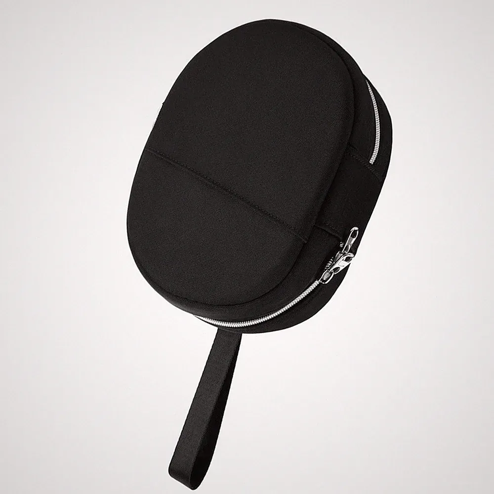 Schwarze Nylon Reisetasche für Bose QC für ultra QC45 Noise Cancelling Kopfhörer