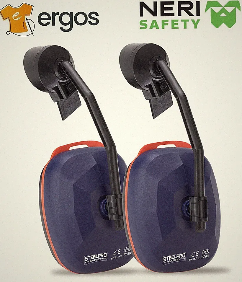 SCHWARZE SAFETY LÄRMSCHUTZ KOPFHÖRER Helme mittelhohe Stufen verstellbar gepolstert