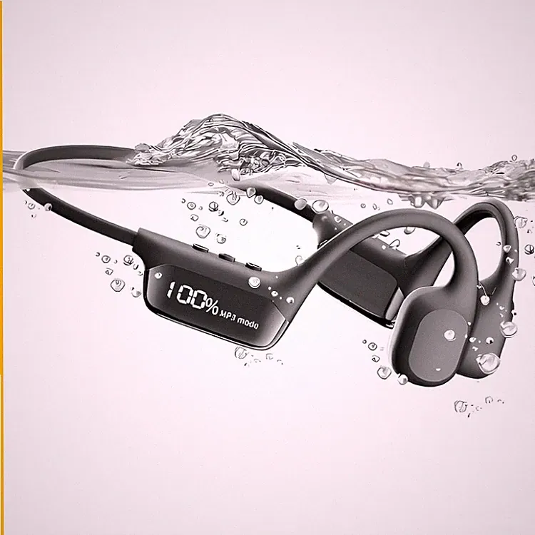 Schwimmkopfhörer KESIEME, Bluetooth 5.4, 32 GB, Knochenschall-Technologie