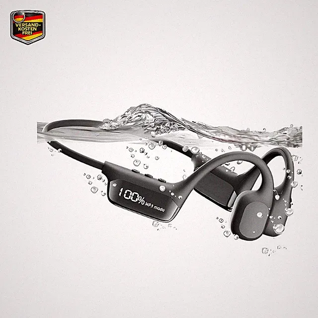 Schwimmkopfhörer KESIEME Bluetooth 5.4 mit 32 GB MP3-Speicher