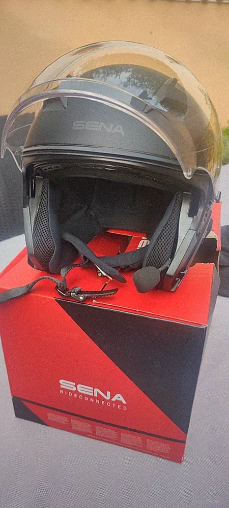Sena OUTSTAR-MB00L- OUTSTAR Bluetooth Kopfhörer, Jet, schwarz matt, Größe L