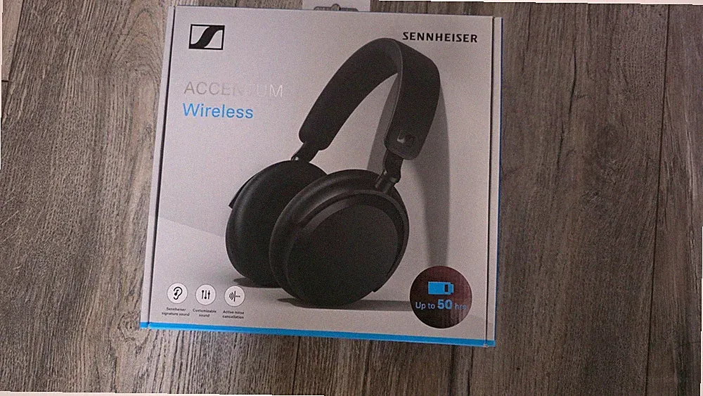Sennheiser ACCENTUM Bluetooth Ohraufliegende Kopfhörer - Schwarz