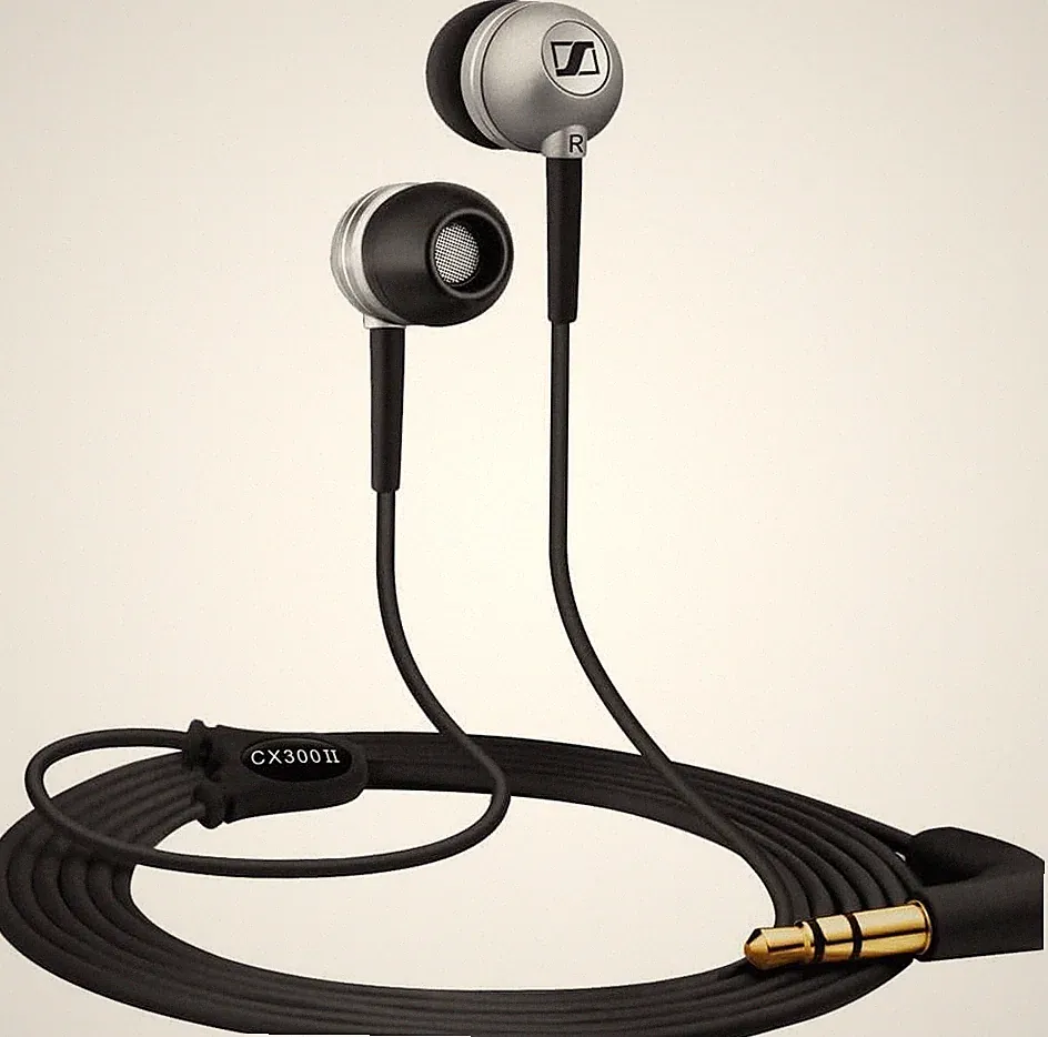 Sennheiser CX 300-II Precision In-Ear-Kopfhörer (1,2 m Kabellänge, 3,5 mm K