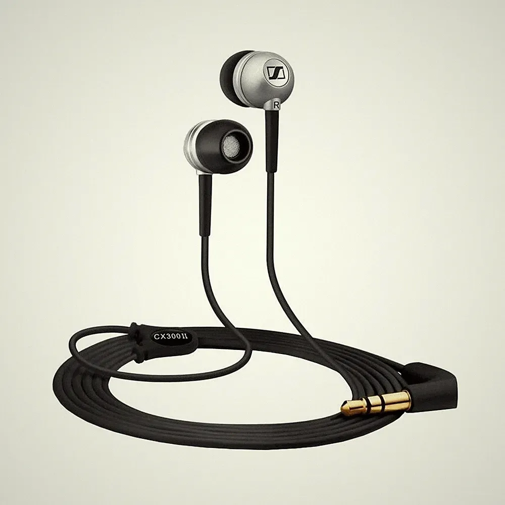 Sennheiser CX 300-II Precision | kabelgebundene In-Ear-Kopfhörer, silber | TOP