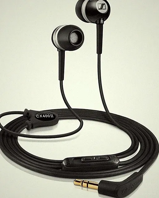 Sennheiser CX 400-II Precision Stereo-In-Ear-Kopfhörer (1,2 m Kabellänge, 3,5 m