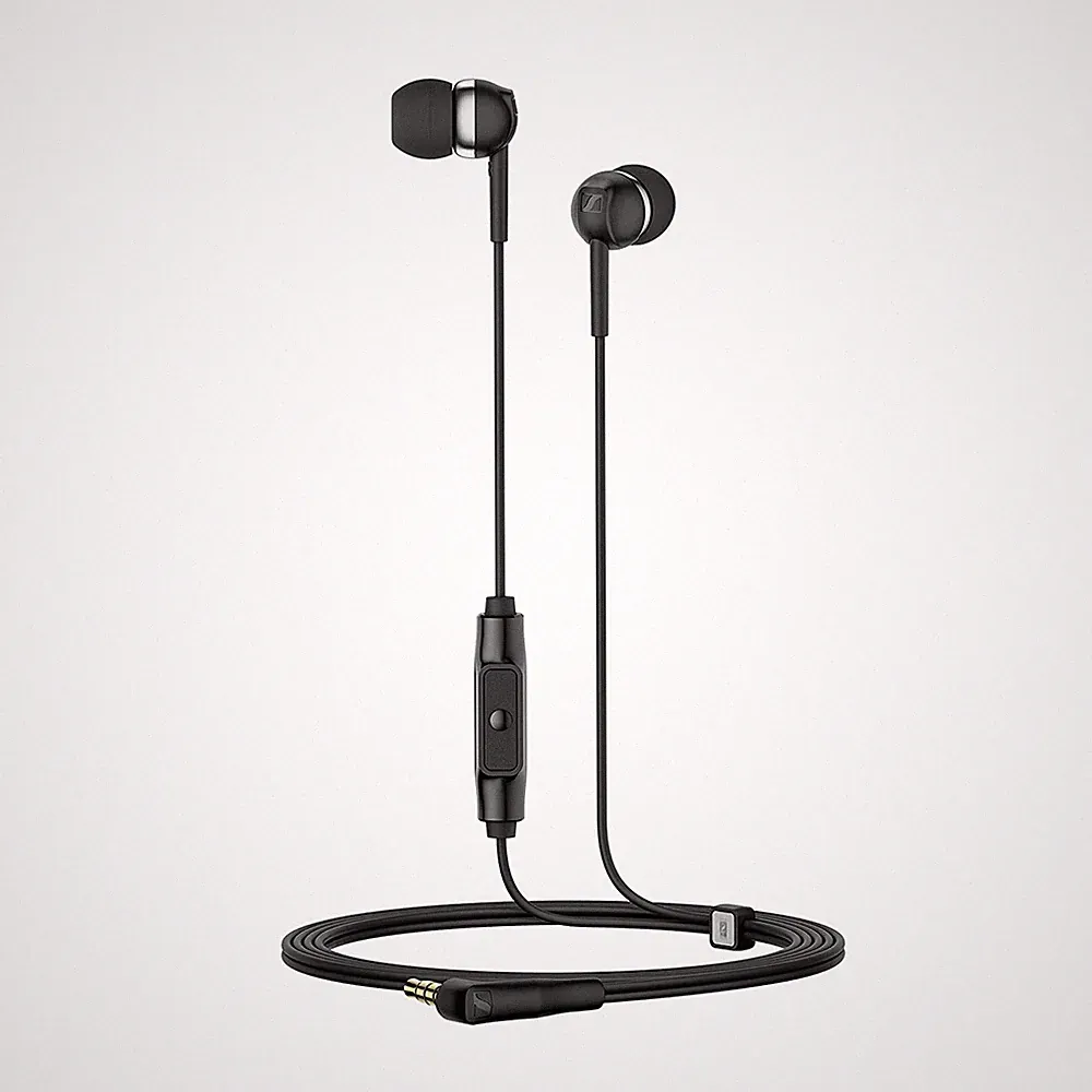 Sennheiser CX 80S In Ear Kopfhörer - Professionelle Stereo Kopfhörer mit Mikrofon