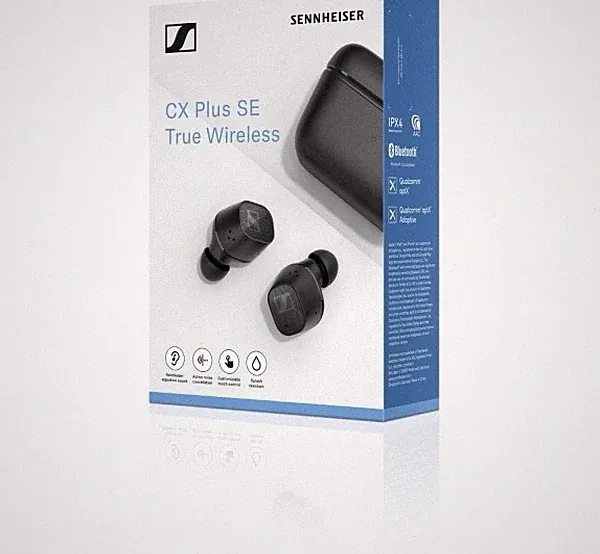 Sennheiser CX Plus SE True Wireless In-Ear-Kopfhörer - Schwarz