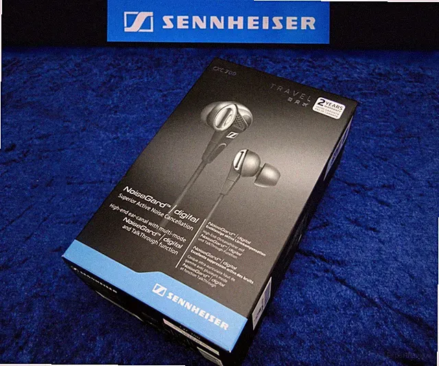 SENNHEISER CXC700 Flug-Reisekopfhörer mit "NOISE-GARD digital" Lärmunterdrückung