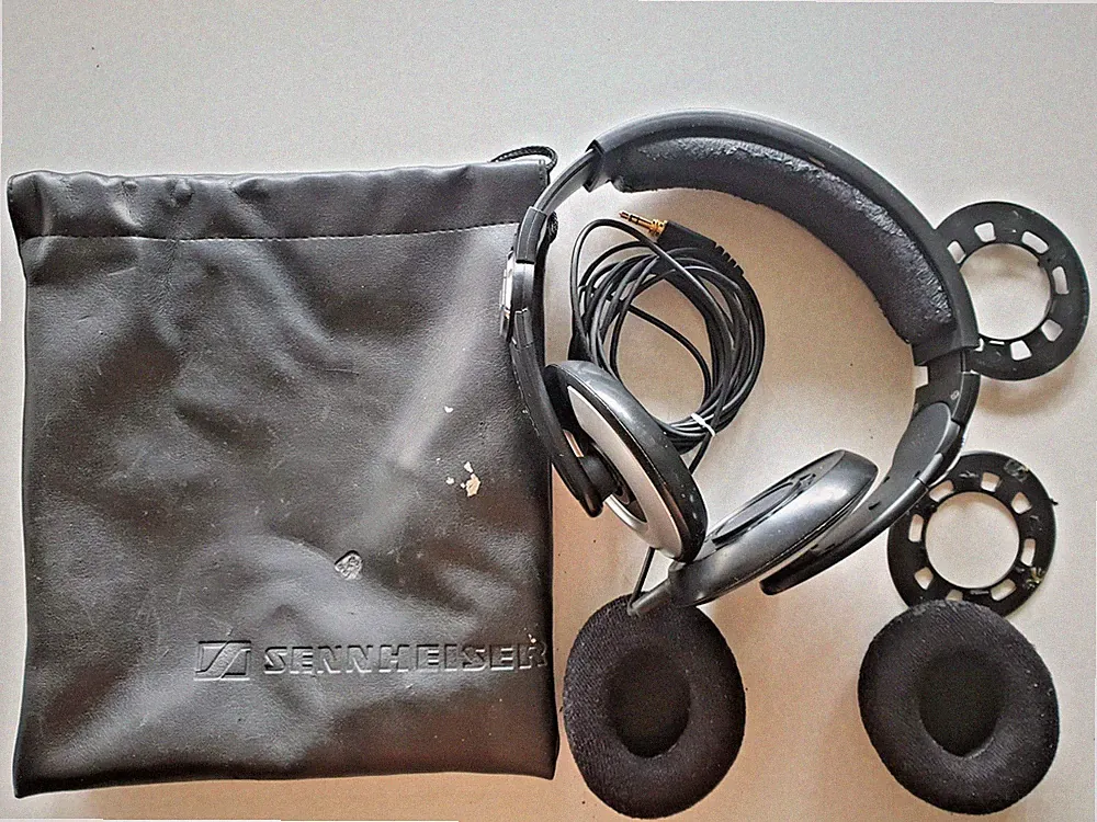 Sennheiser HD 205 Kopfhörer - DEFEKT für Bastler / Ersatzteile