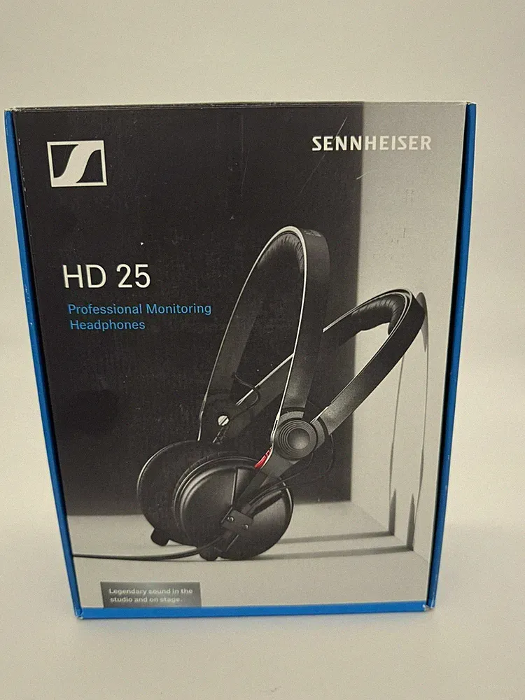 Sennheiser - HD 25 Black - Professional Monitoring Headphones