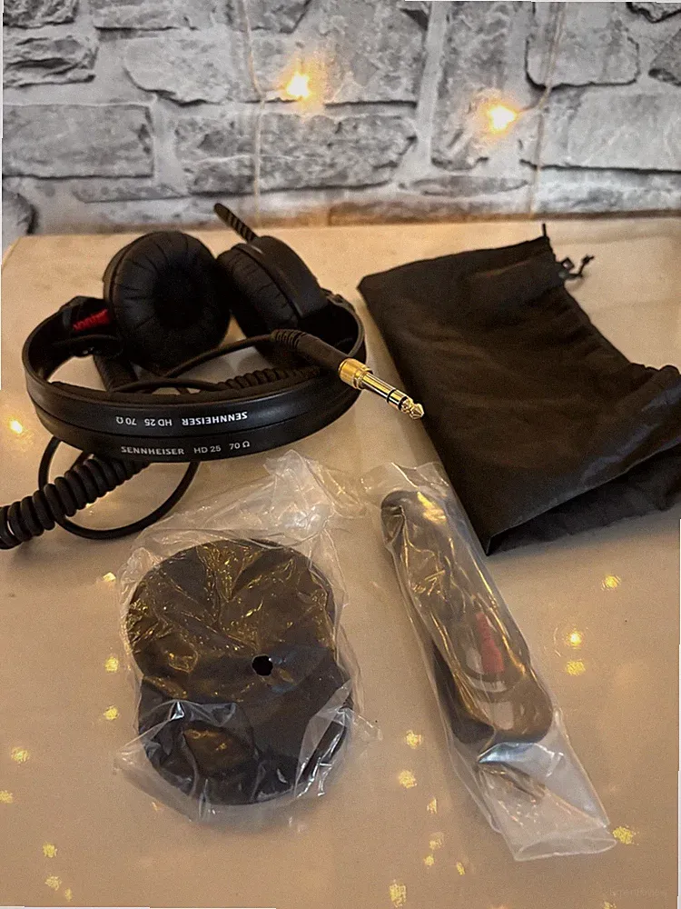 Sennheiser HD 25 Plus On Ear DJ Kopfhörer - Schwarz