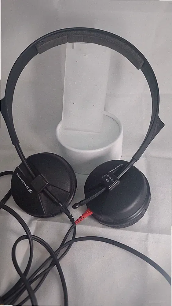 Sennheiser HD 25 SP II Kabelgebundene Kopfhörer Schwarz 60 Ohm Dj Kopfhörer