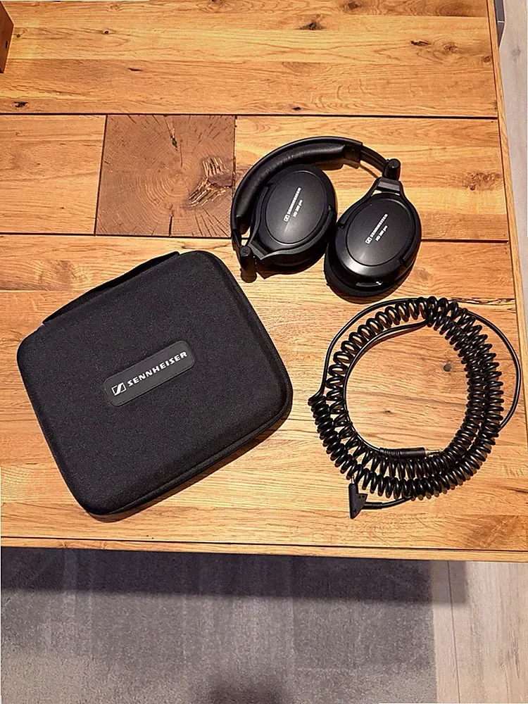 Sennheiser HD 380 Pro Kopfhörer mit Kabel Studio Kopfhörer