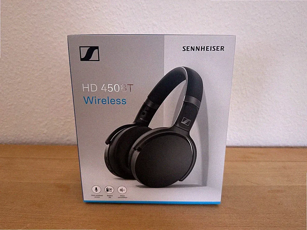 Sennheiser HD 450BT Bluetooth Kopfhörer - Schwarz