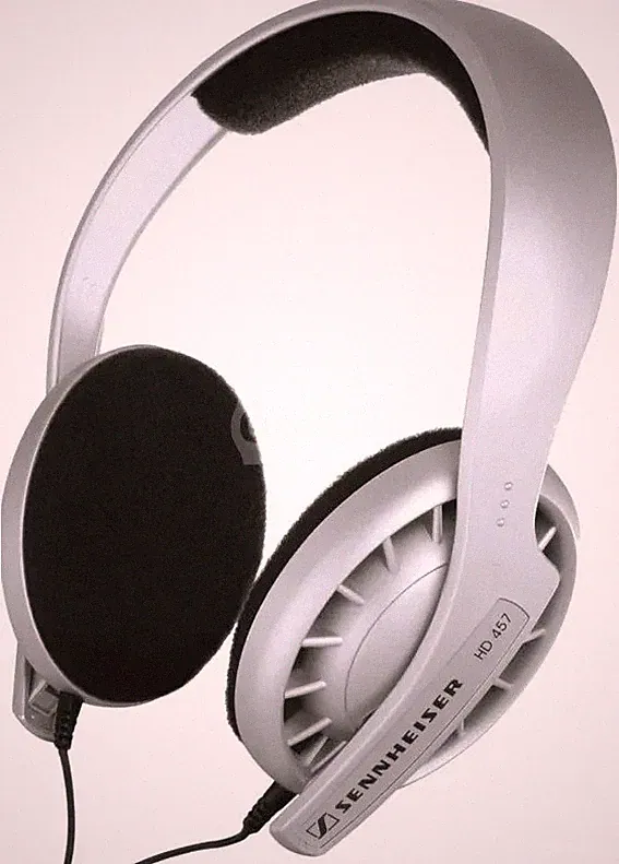 SENNHEISER HD 457 - ON-EAR STEREO HEADPHONES - POWERED BASS - OVER-EAR KOPFHÖRER