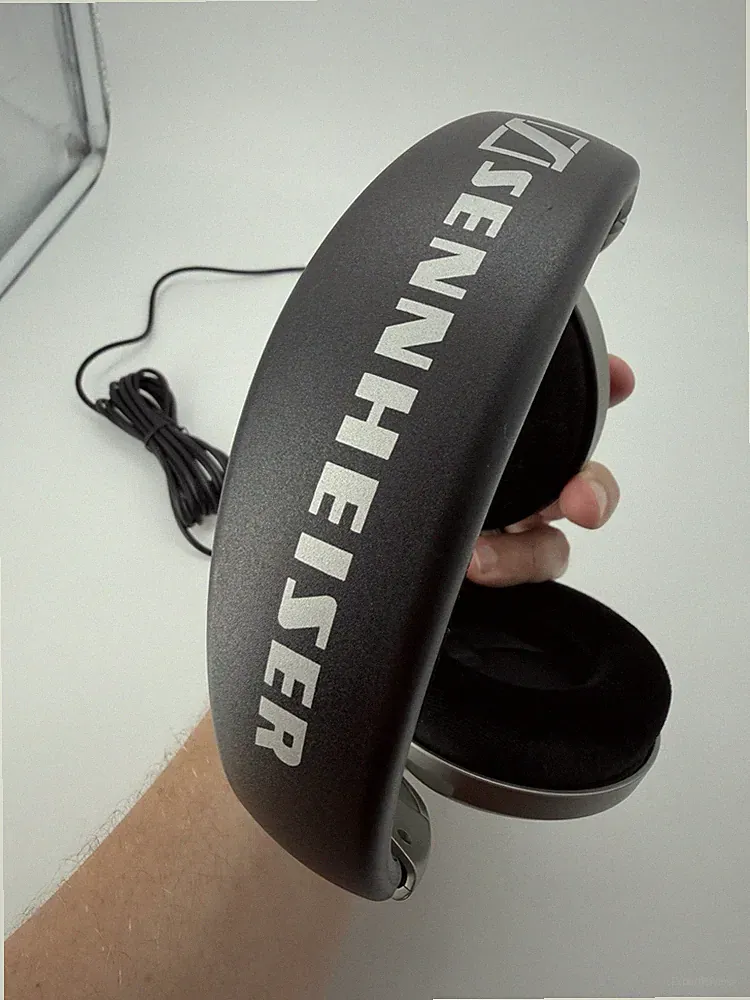 Sennheiser HD 555 Over-Ear Kopfhörer Kopfbügel kabelgebunden 3,5/6,35mm #A3