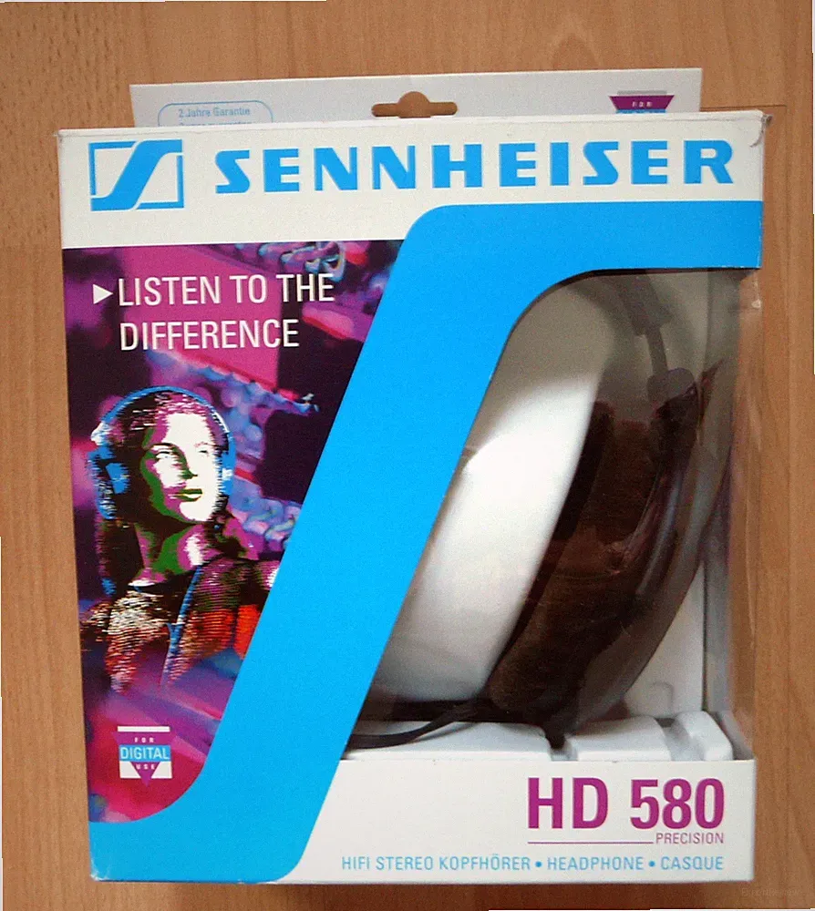 Sennheiser HD 580 Precision High-End Studio Kopfhörer in OVP