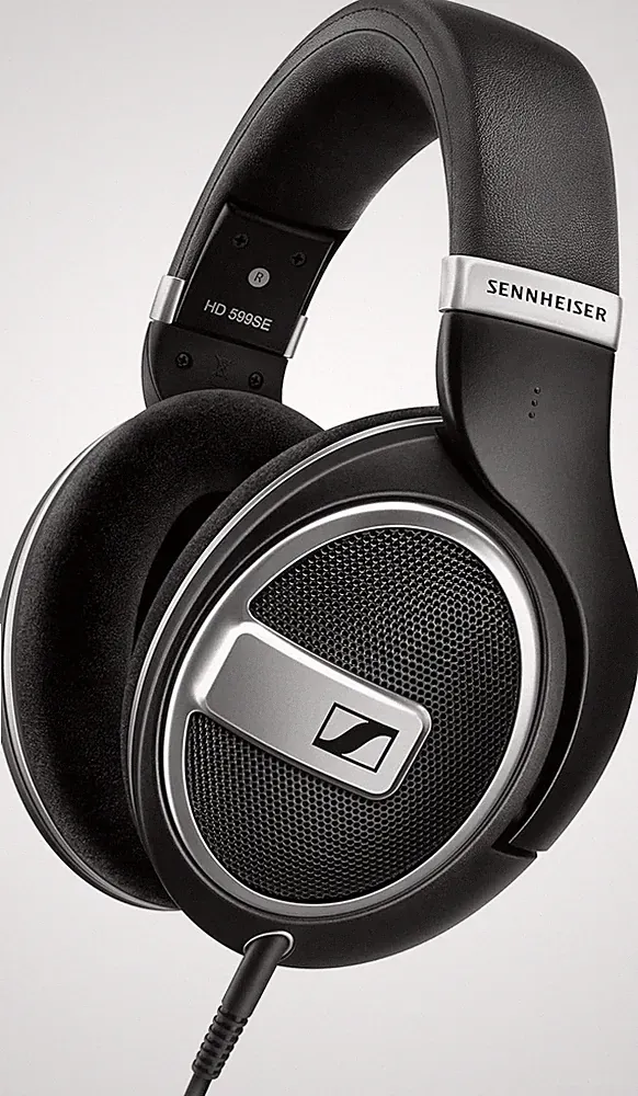 Sennheiser HD 599SE, Kopfhörer mit offenem Rücken, Schwarz
