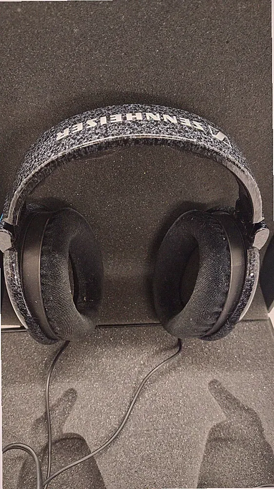 Sennheiser HD 600 Kopfhörer - Marmoriert Vintage 6,3mm HiFi Over Ear Headphones