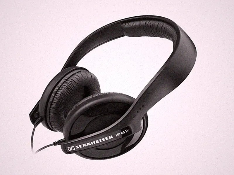Sennheiser HD 65 TV Closed Dynamic Kopfhörer Mit Unabhängiger Lautstärkeregler
