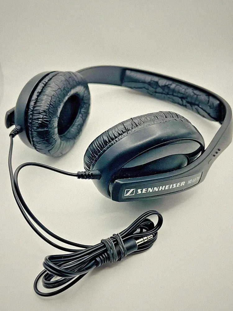 SENNHEISER HD 65 TV 🎧 Kabel Kopfhörer Stereo 3,5mm On-Ear Headset Schwarz