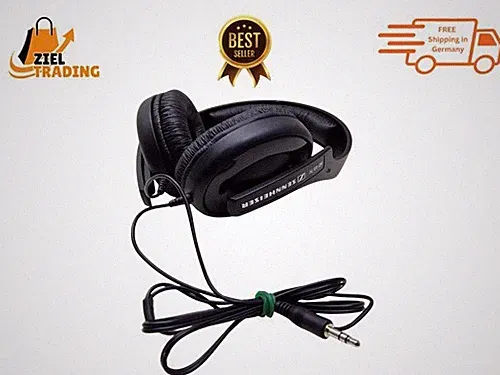 Sennheiser HD 65 TV Kabel Kopfhörer Stereo 3,5mm On-Ear Headset - Schwarz