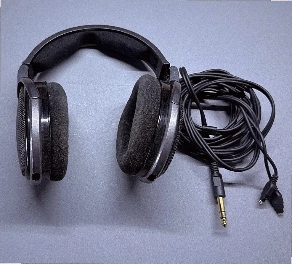 Sennheiser HD 650 Over-Ear Kopfhörer, Analogkabel, Grau Schwarz