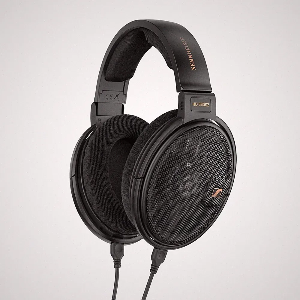 Sennheiser HD 660S2 Over-Ear Kopfhörer Kabelgebunden offenes Design schwarz