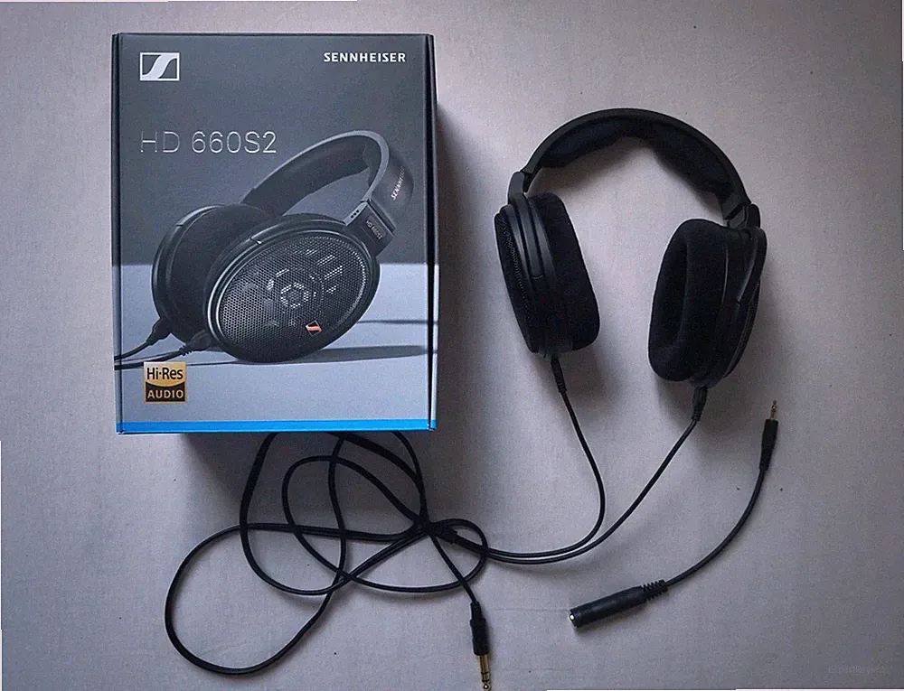 Sennheiser HD 660S2 Over-Ear Kopfhörer, Kabelgebunden, Schwarz