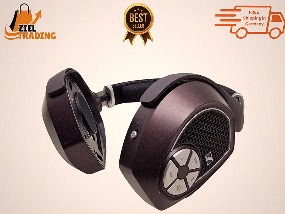 Sennheiser HDR 185 Funk Kopfhörer Over-Ear Wireless RF Headphone, Nicht Getestet