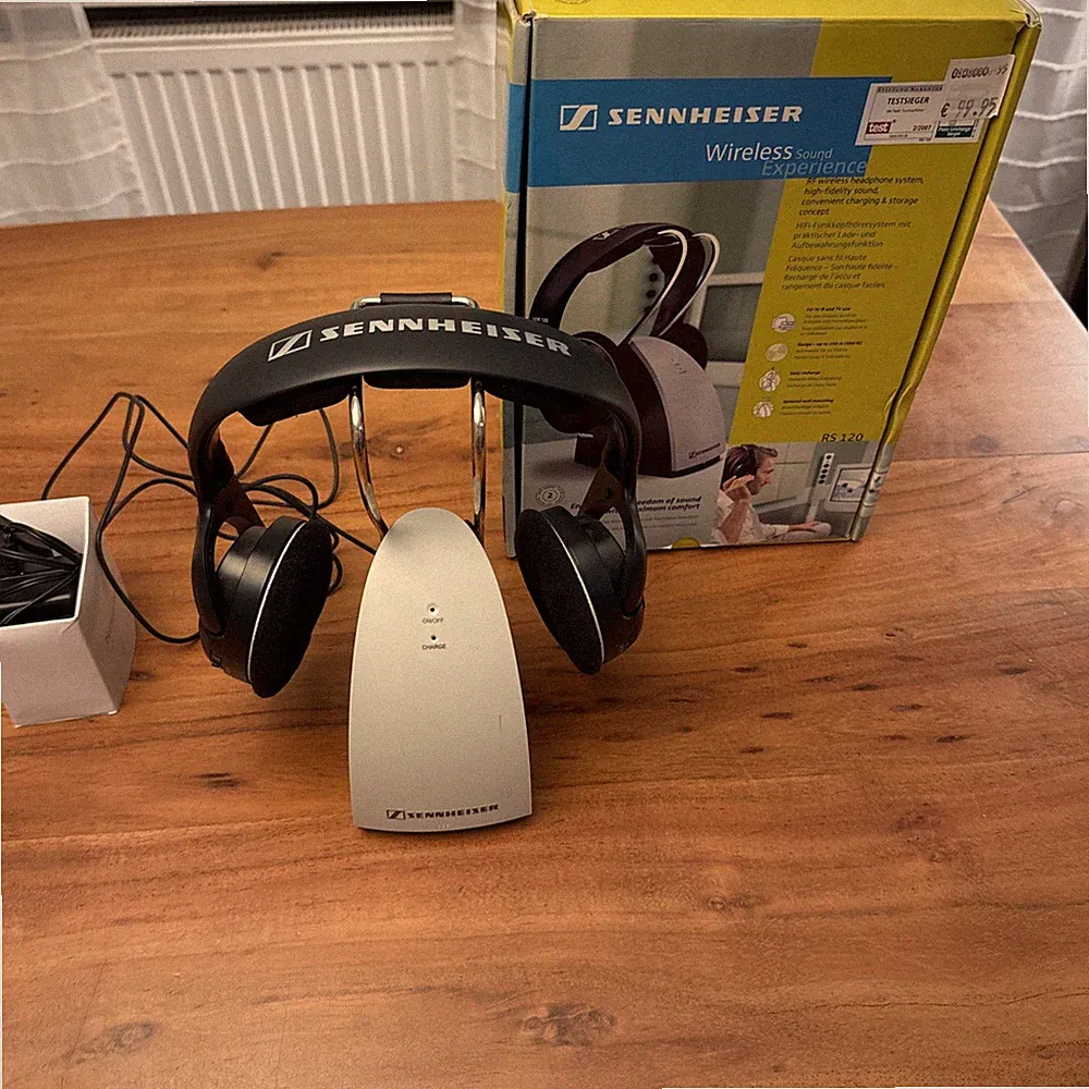 Sennheiser HDR / RS 120 - Stereo Funk Kopfhörer Gut In Ovp