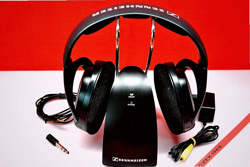 Sennheiser HDR /RS 127 - Stereo Funk Kopfhörer mit Zubehör TOP Zustand .