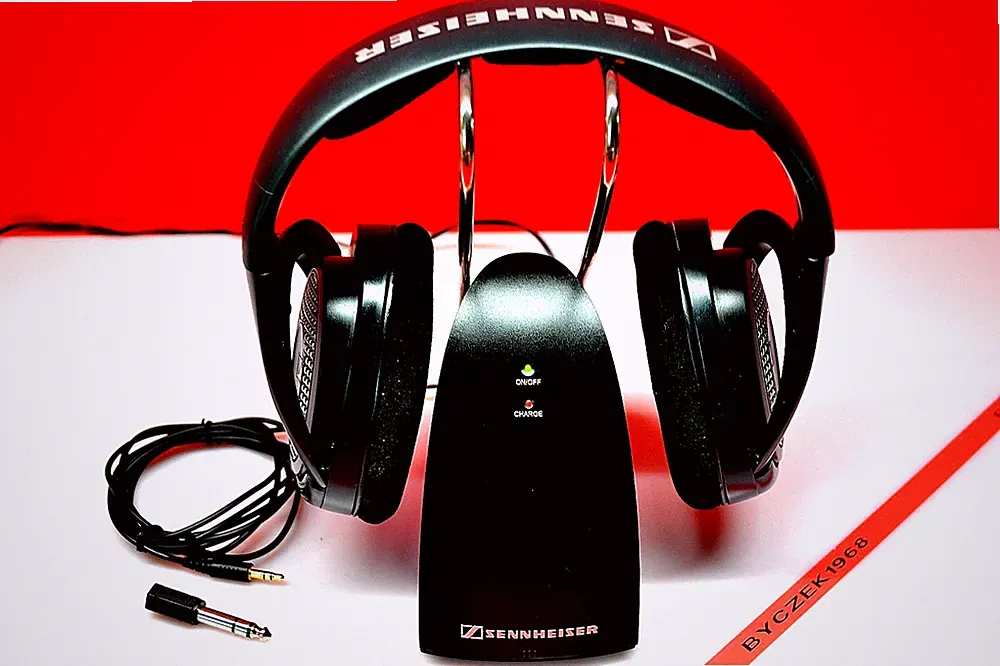 Sennheiser HDR /RS 127 - Stereo Funk Kopfhörer mit Zubehör TOP Zustand .