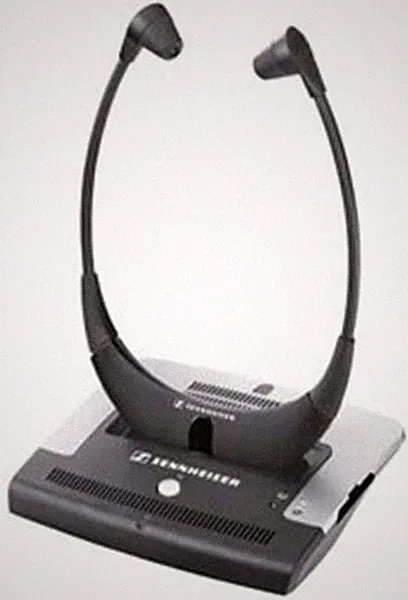 Sennheiser IS 410 Infrarot TV Kopfhörer Kinnbügelhörer Hörsystem - Top Zustand