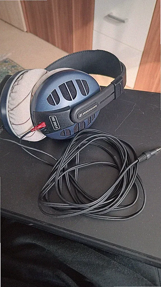 * SENNHEISER KOPFHÖRER HD 520II OVER EAR VINTAGE HIFI 300 OHM