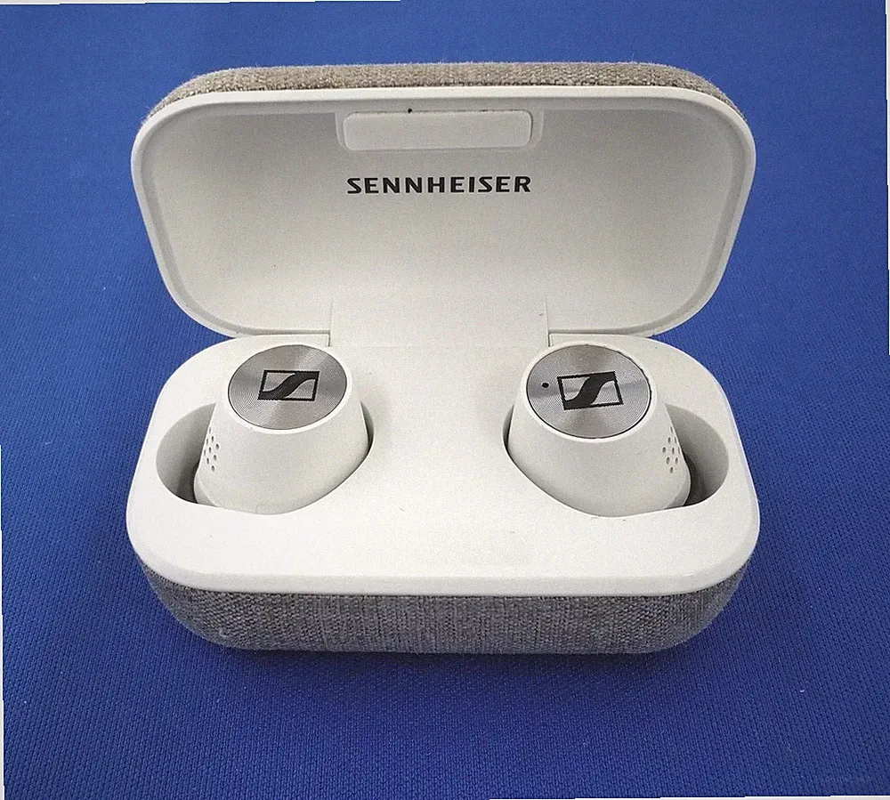 Sennheiser M3IETW2C Momentum True Wireless Earbuds Schwarz Bluetooth mit Hülle