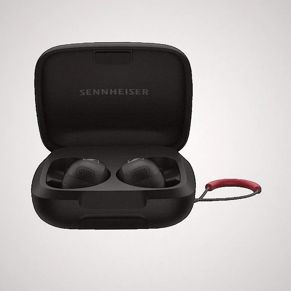 Sennheiser Momentum Sport Bluetooth-Kopfhörer Active Noise Cancelling Schwarz