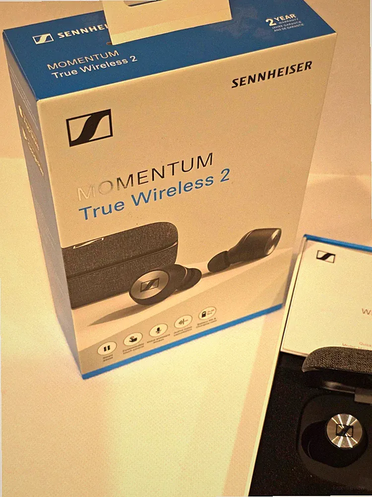 Sennheiser Momentum True Wireless 2 Bluetooth In-Ear Kopfhörer Schwarz/Grau OVP