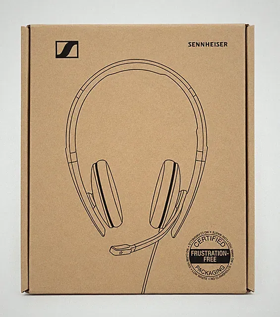 Sennheiser PC Headset mit Mikrofon kabelgebunden PC 3.2 CHAT Musik Telefon Sound