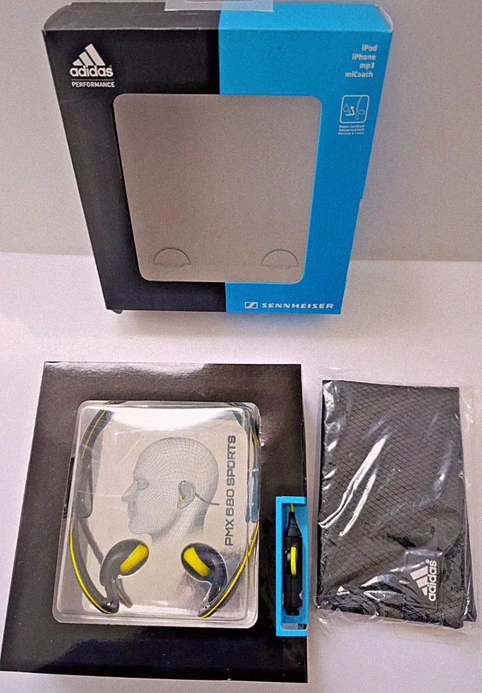 Sennheiser PMX 680 Sport Kopfhörer kabelgebunden In Ear Adidas Nackenbügel