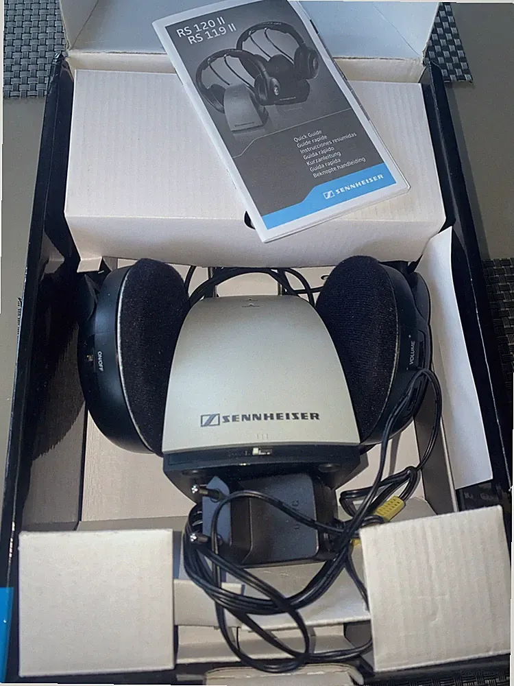 Sennheiser RS 120 II Funk Kopfhörer HDR Komplett NEU Musik und TV