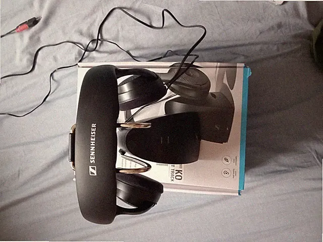 Sennheiser - RS 120-W Wireless TV Funk-Kopfhörer Over-Ear 20h-Akkulaufzeit