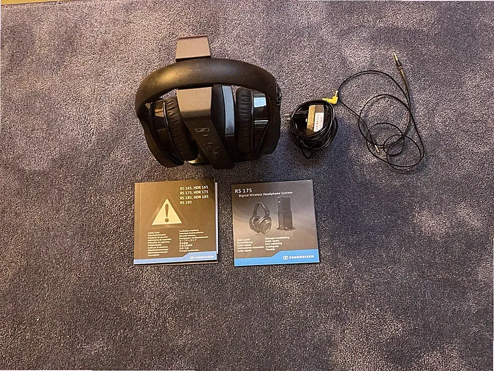 Sennheiser RS 175 kabellose Over-Ear Kopfhörer Stereo schwarz mit Sender