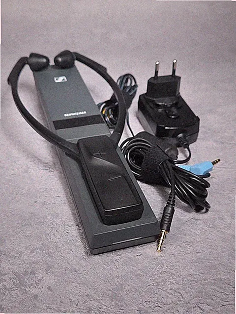 Sennheiser RS 2000 TV Funkkopfhörer Kabellos Kinnbügelhörer Hörsystem Schwarz