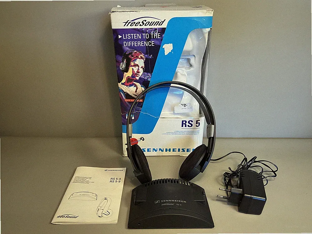 Sennheiser | RS 5 Kabelloses Hochfrequenz-System | Wireless Kopfhörer OVP #1